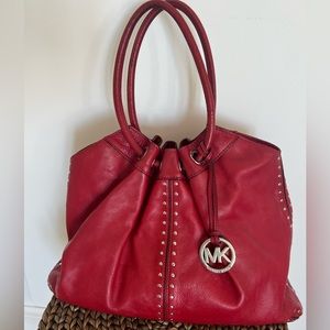 Michael Kors leather tote bag